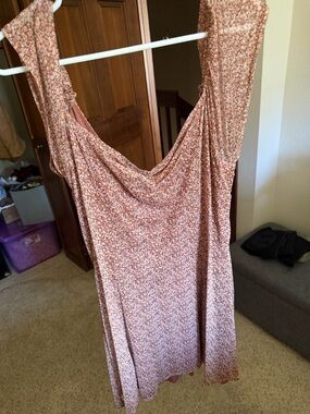 O'Neill Rose Floral Midi Dress with Cowl Neck
